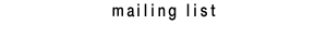 mailing list